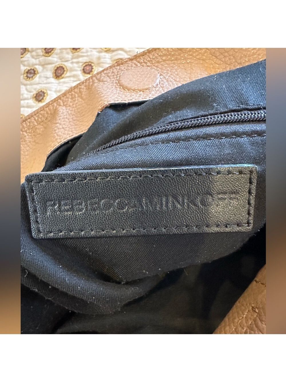 Rebecca Minkoff Large Tan Leather Bag - Picture 5 of 5